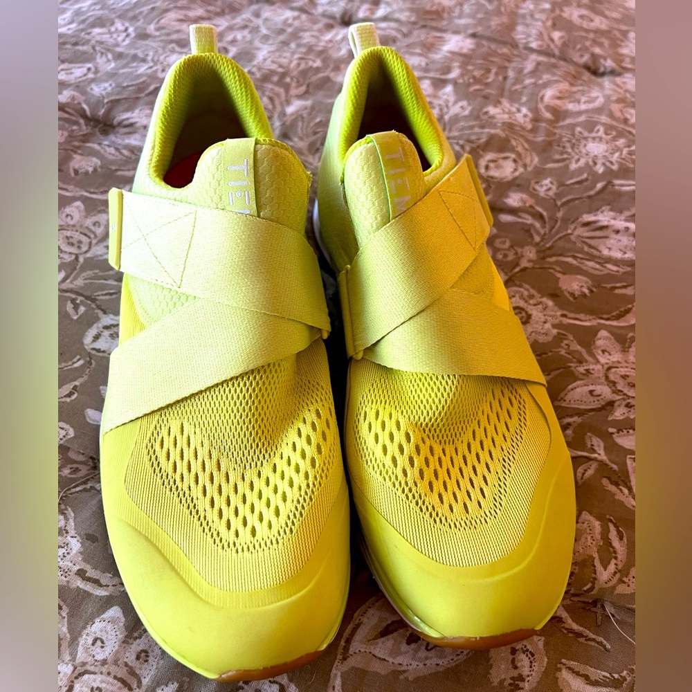 Tiem Slipstream Cycling Shoes - Citron Glow